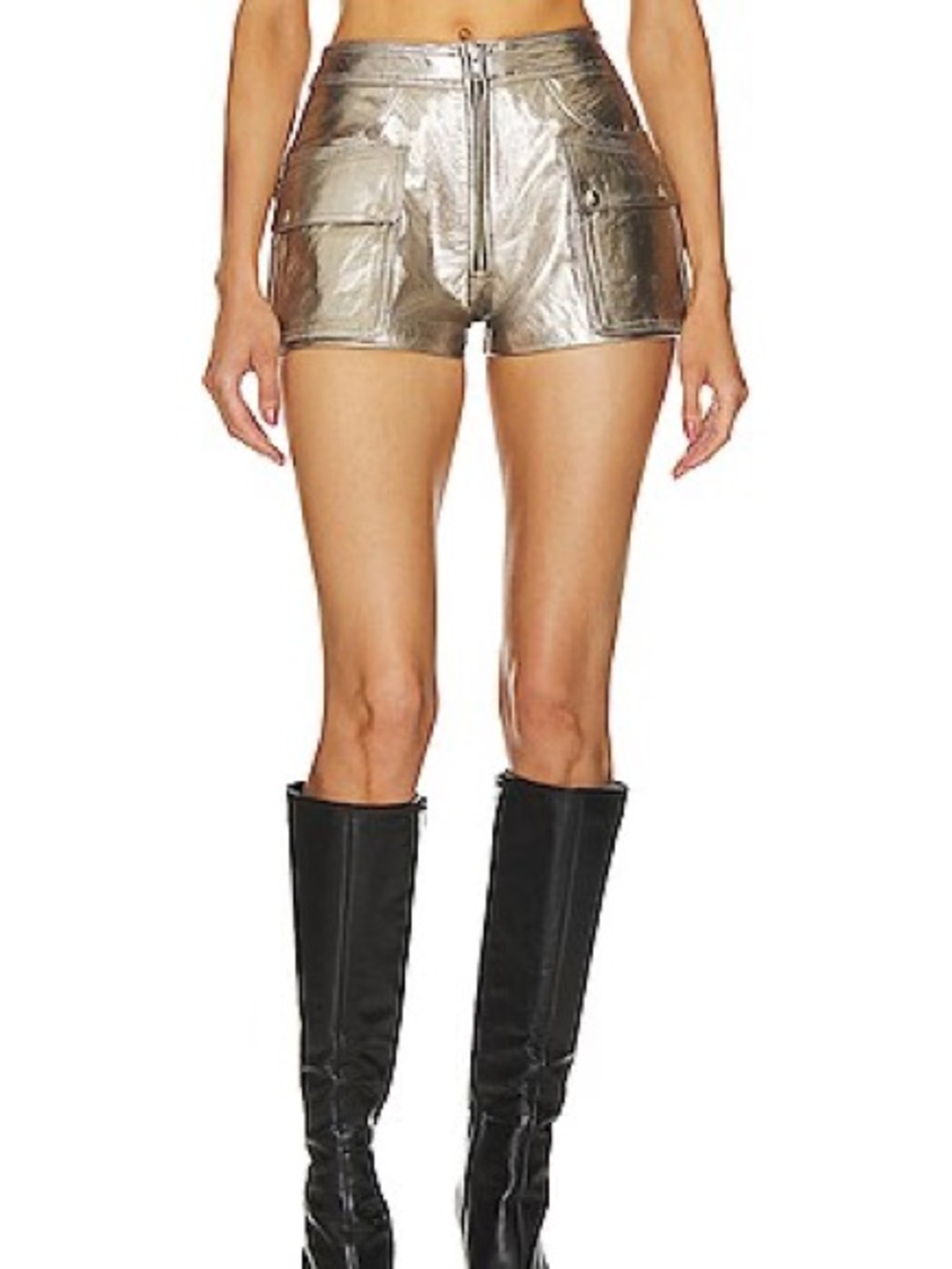 Understated Leather Life on Mars cargo short
